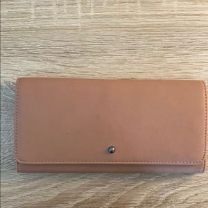 sandy-pink wallet